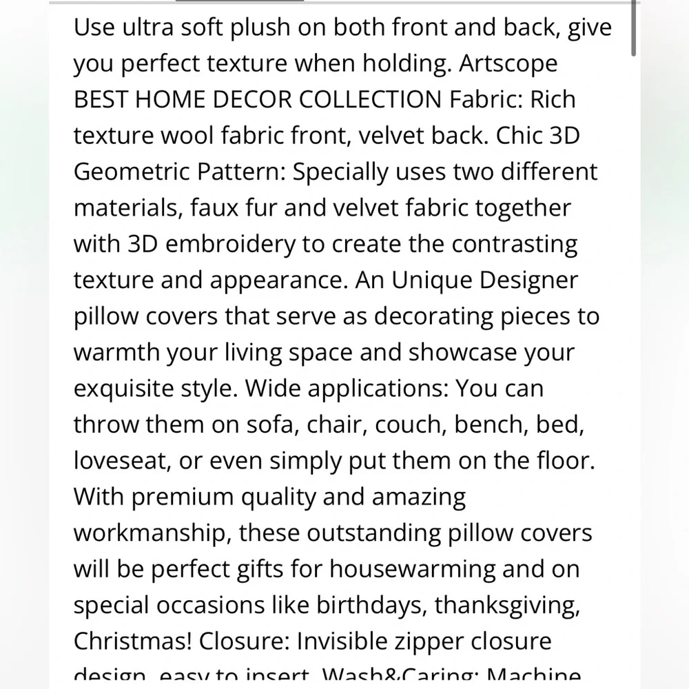 Luxurious Snowflake Red Holiday Throw Pillow Covers 2 Pack
